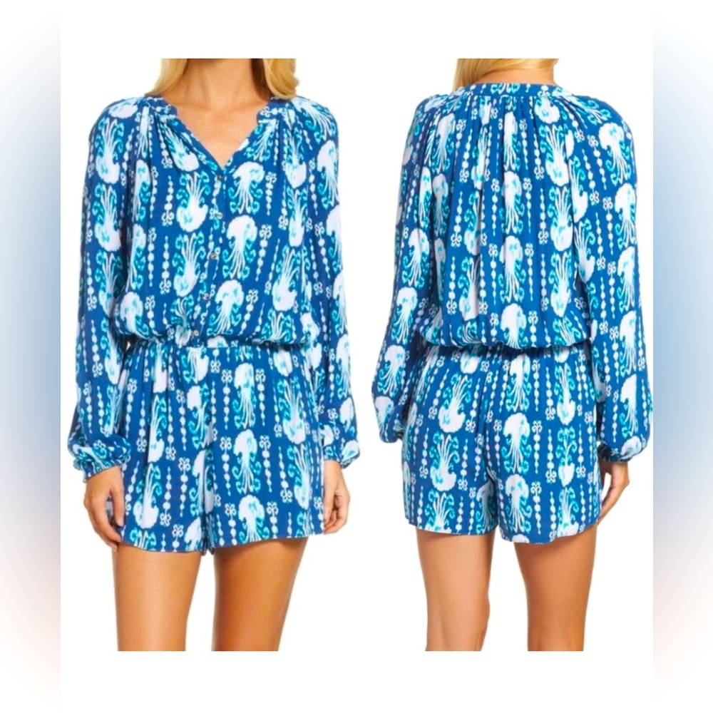 Lilly Pulitzer Elsa Romper-NWT- Size XL